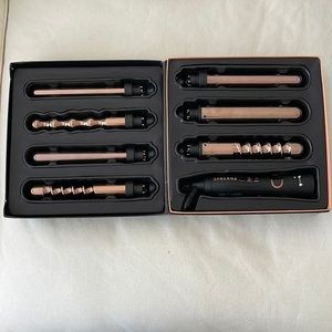Foxy Bae 7 in 1 Curling Wands Rose Gold